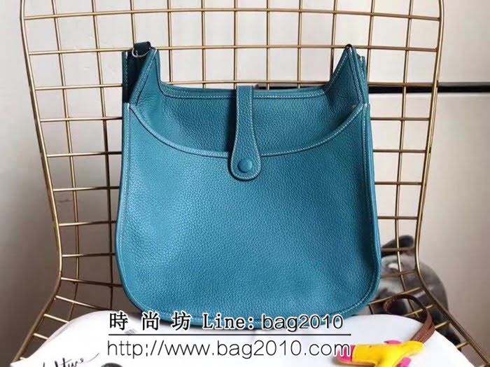 愛馬仕Hermes Evelyn 伊芙琳挎包 男女同款 0AM1567